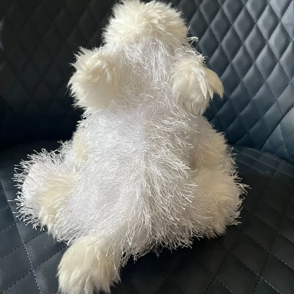 VTG Ganz Webkinz White Poodle Plush 8
